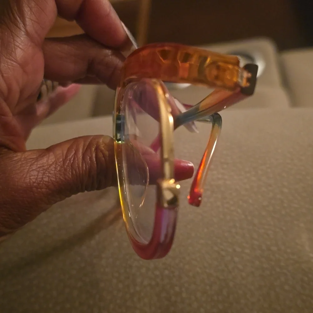 Colorful glasses(clear) - Picture 2 of 4